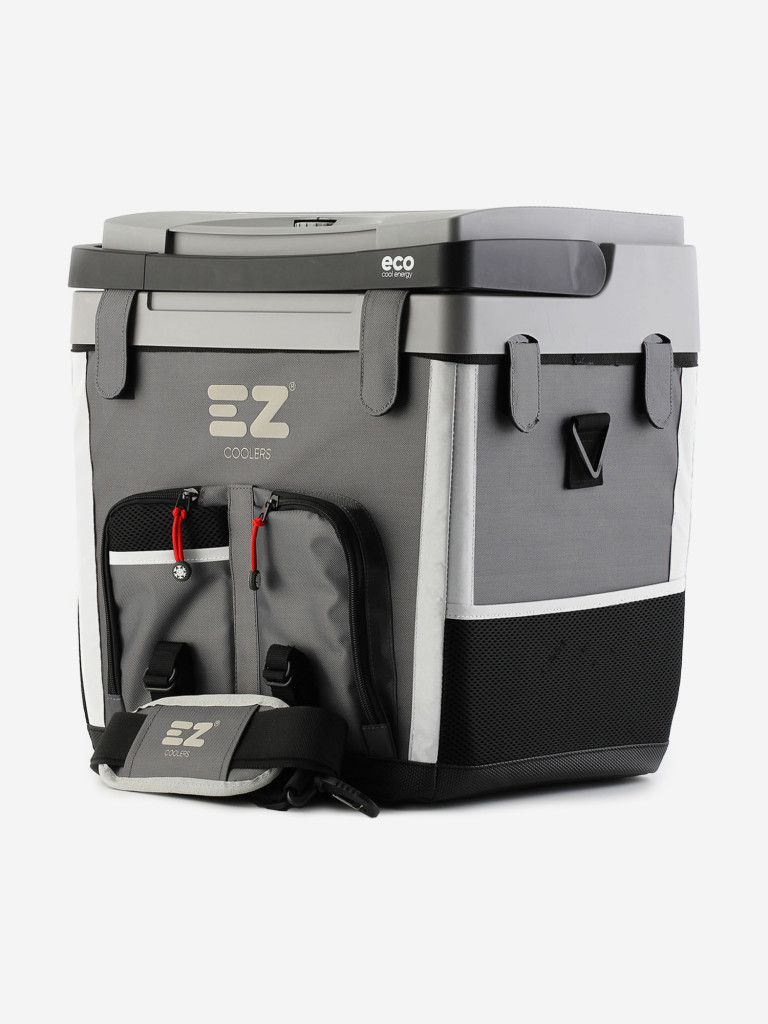 Термоэлектрический автохолодильник EZ COOLERS ESC 26М с двумя питаниями 12/220В, 24 л