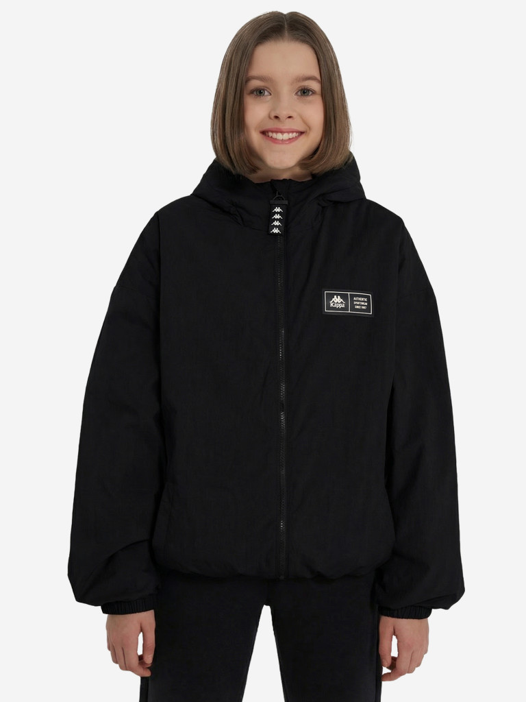 Куртка утепленная для девочек оверсайз Kappa