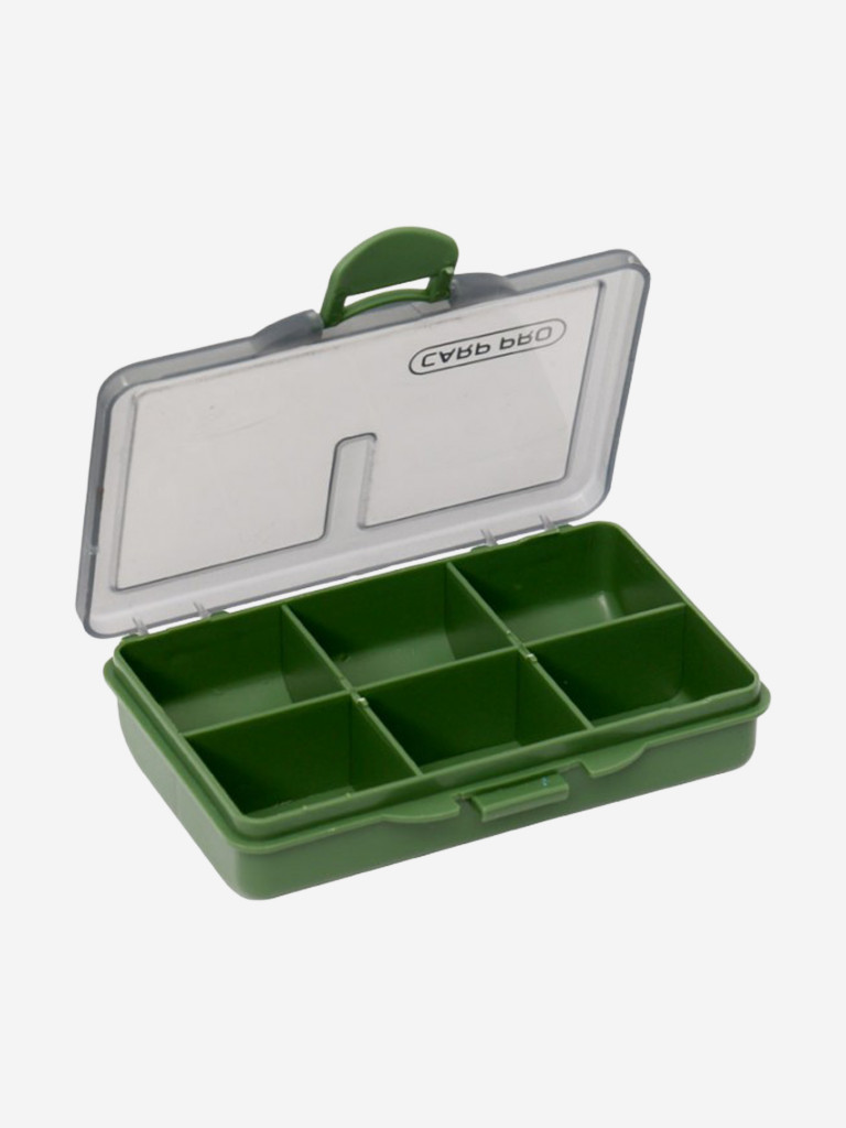 Коробка карповая CARP PRO 6 отделений 105x75x25мм