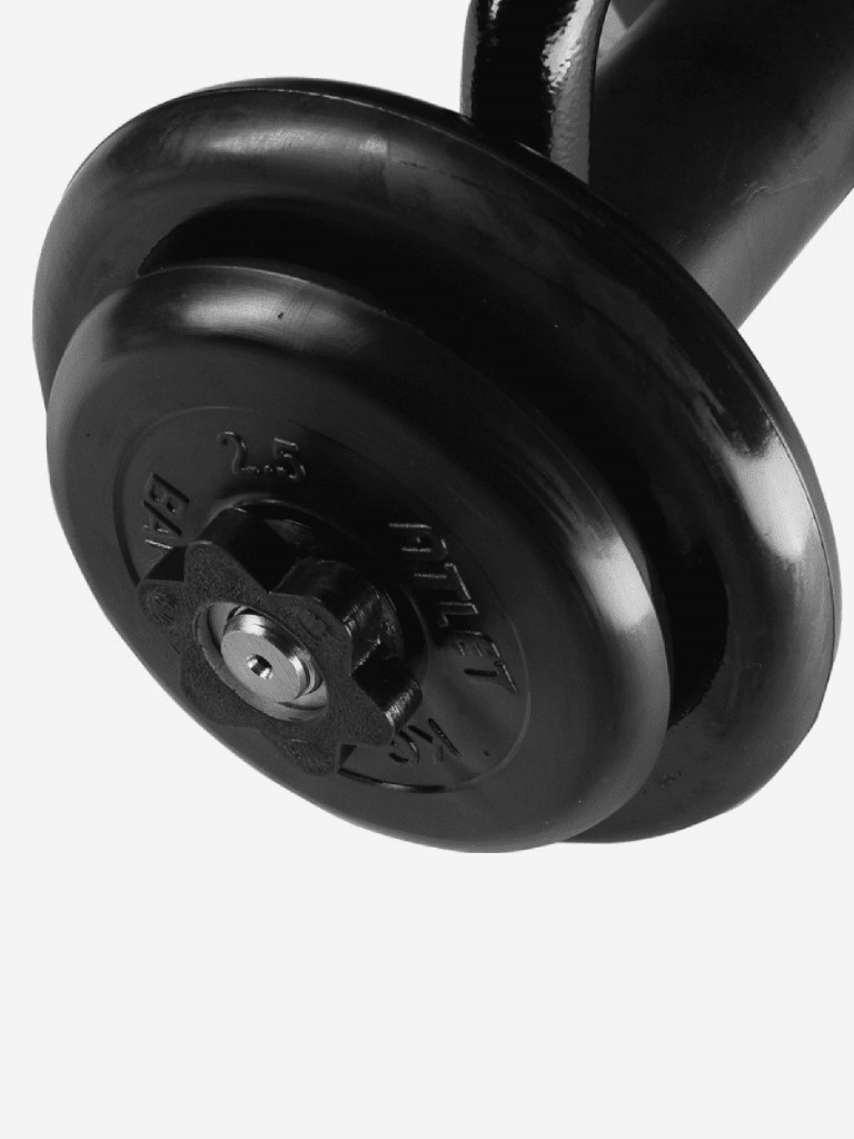 Гиря разборная BARBELL ATLET 19 кг Черная