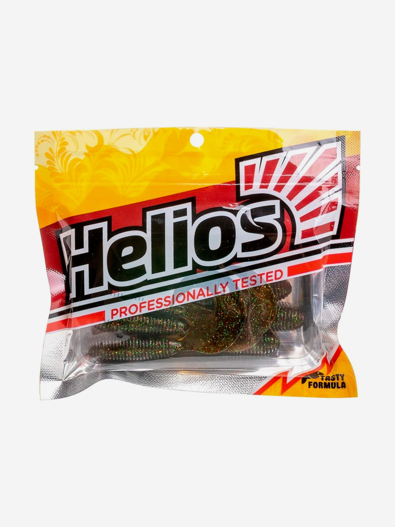 Мягкая приманка Helios Credo, 3,35'' / 8,5 см, Star Oil, 7 шт (HS-11-042)