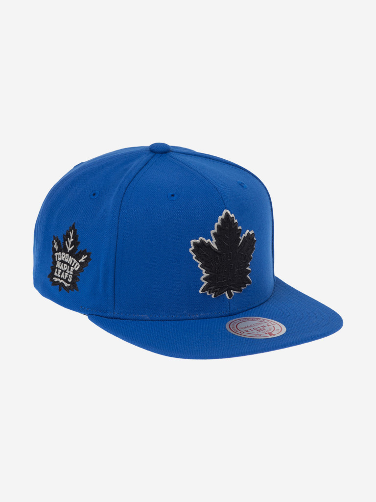 Бейсболка с прямым козырьком MITCHELL NESS HS9621-TMLBLUE Toronto Maple Leafs NHL (синий)