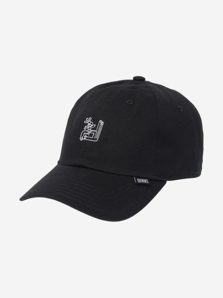 Бейсболка DJINNS Dad Cap LoveMeNot (черный)
