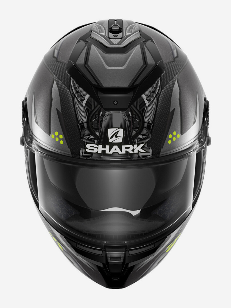 Мотошлем интеграл SHARK SPARTAN GT CARBON URIKAN Mat Black/Grey