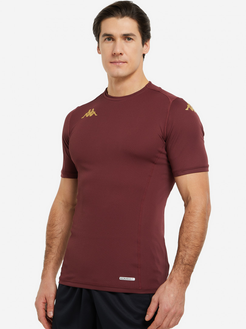 Футболка мужская Kappa Kombat PRO 2024, Коричневый