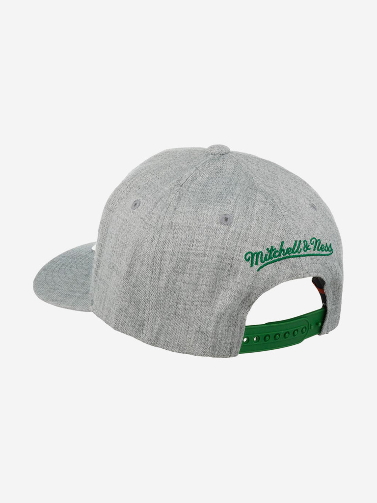 Бейсболка MITCHELL NESS HHSS3273-BCEYYPPPGYHT Boston Celtics NBA (серый)