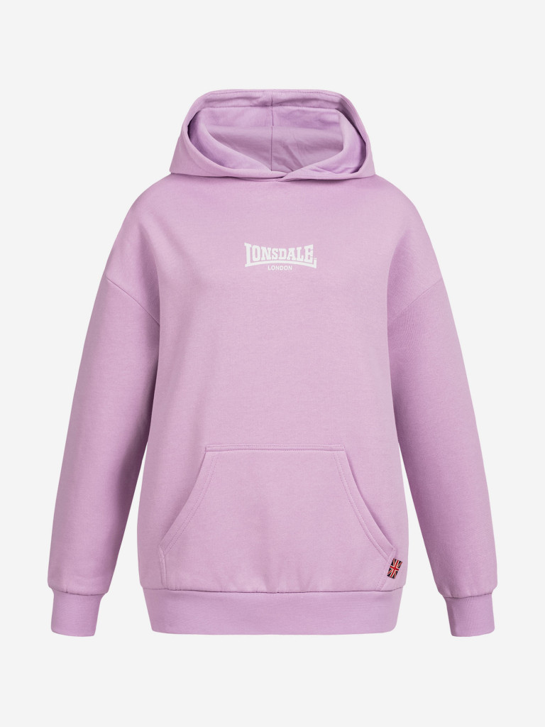 Толстовка женская с капюшоном оверсайз LONSDALE KILMOTE