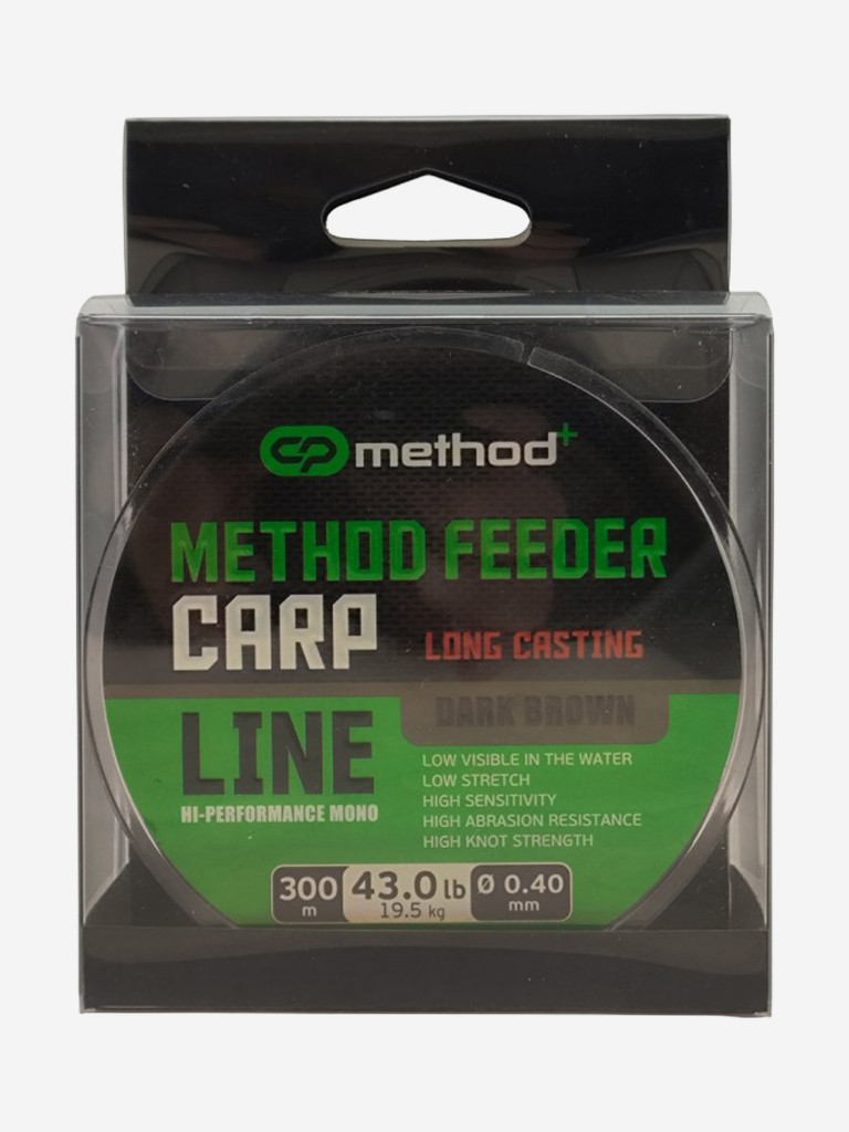 Леска Method+ Method Feeder Carp CARP PRO 300м 0.40мм
