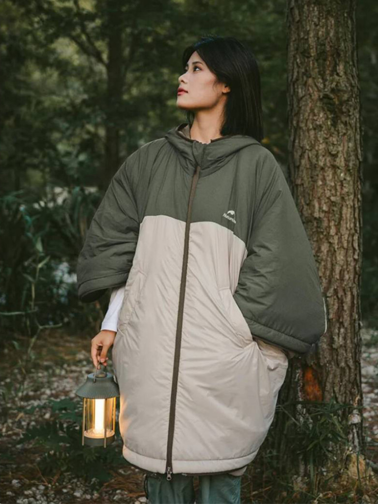 Спальный мешок-пончо Naturehike Multi-Purpose Cloak Sleeping Bag CNK2300SD019 Зеленый