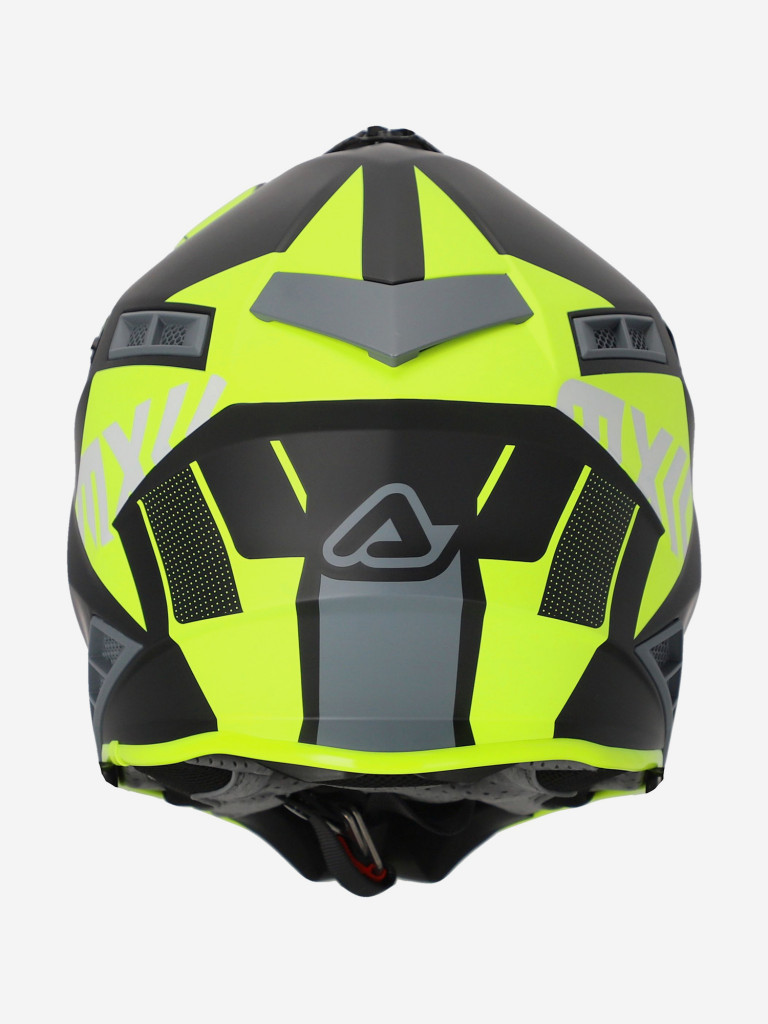 Мотошлем кроссовый взрослый Acerbis X-TRACK 22-06 Black/Fluo-Yellow