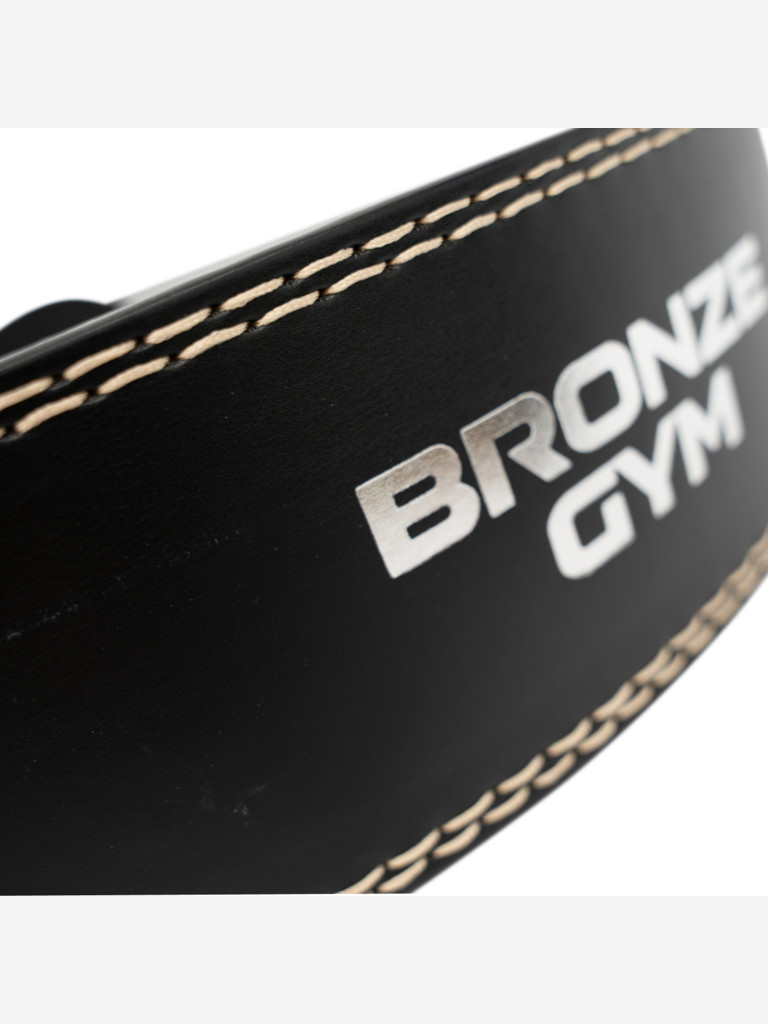Пояс атлетический BRONZE GYM натуральная кожа 105 см