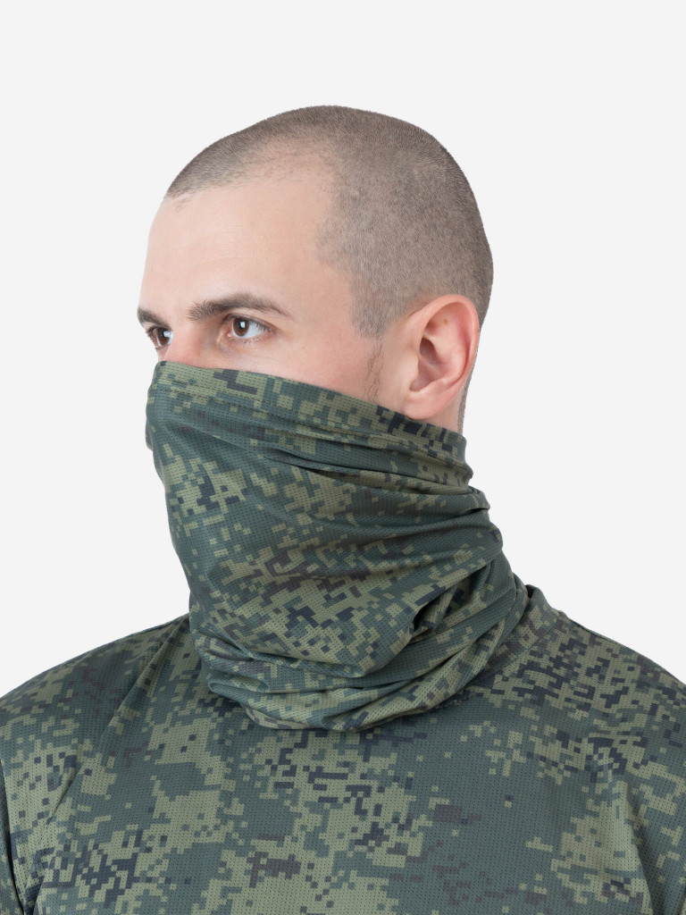 Бандана сетка с перфорацией цифра камуфляжная Jägermann
