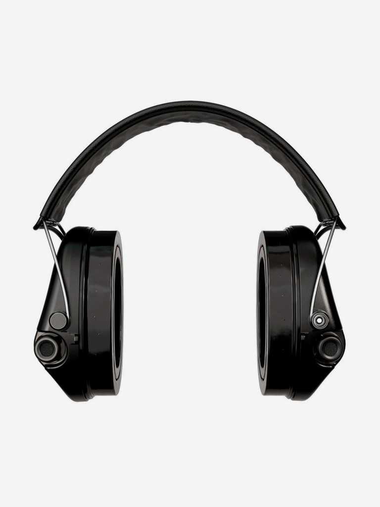 Активные наушники для стрельбы Sordin MSA Supreme Pro-X, фонарик, SNR 25dB, NRR 19dB, черный