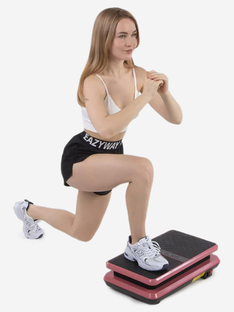 Виброплатформа Fitnesslive для похудения модель 104 цвет розовый