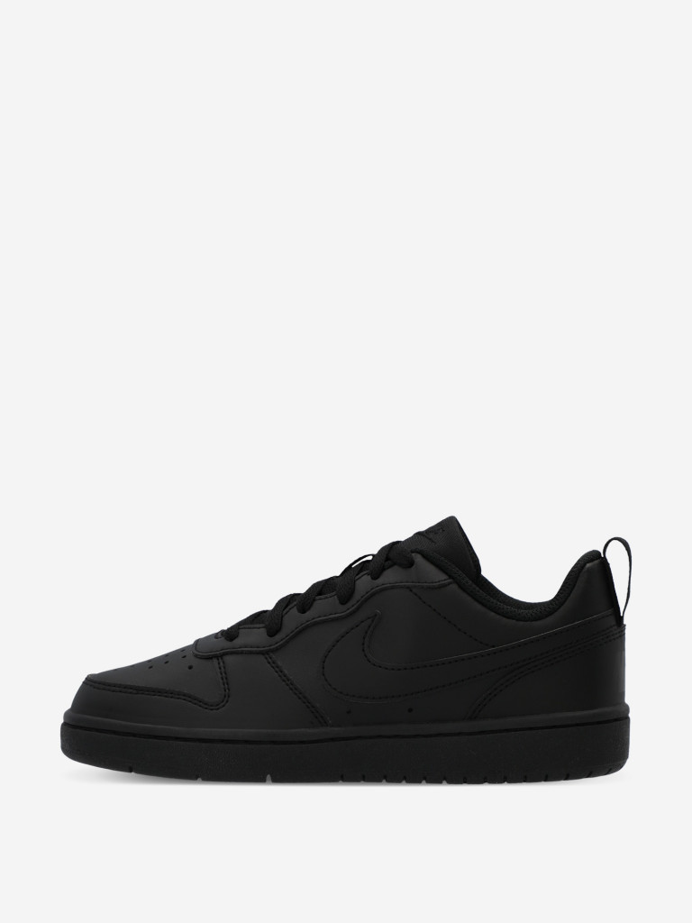 Nike court borough low black on sale