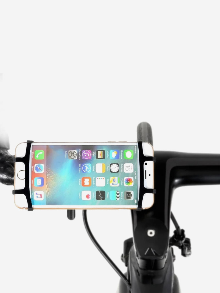 Держатель для смартфона на руль GACIRON H06Pro, цвет черный, диагональ до 6,9 дюймов