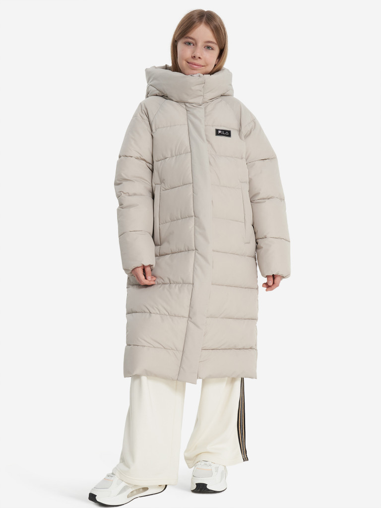 Пальто утепленное для девочек FILA