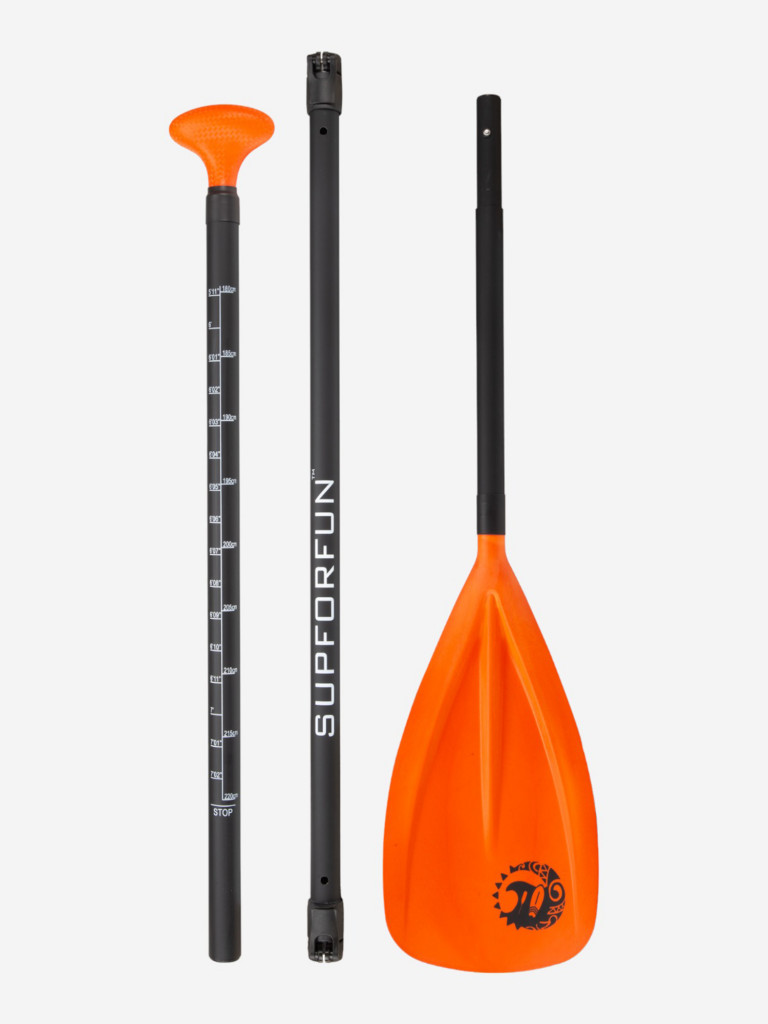 Весло разборное для sup-доски SUPFORFUN из фибергласса 170-220 см