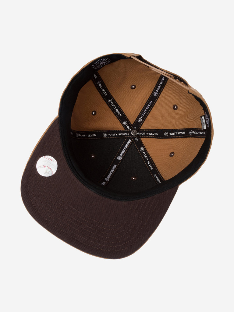 Бейсболка с прямым козырьком 47 BRAND B-TOFFE10WBP-QL Houston Astros MLB
