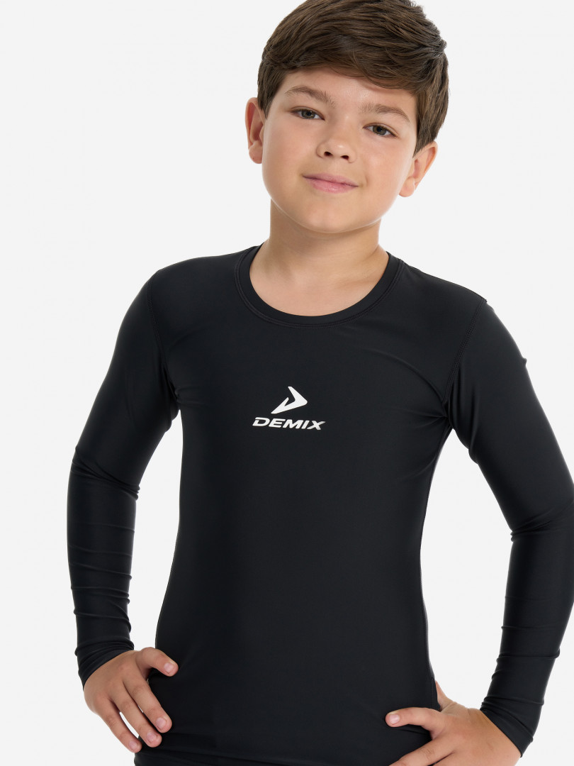 Лонгслив компрессионный для мальчиков Demix Черный 1599₽