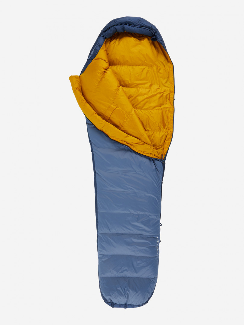 фото Спальный мешок mountain hardwear bishop pass -1 long левосторонний, синий