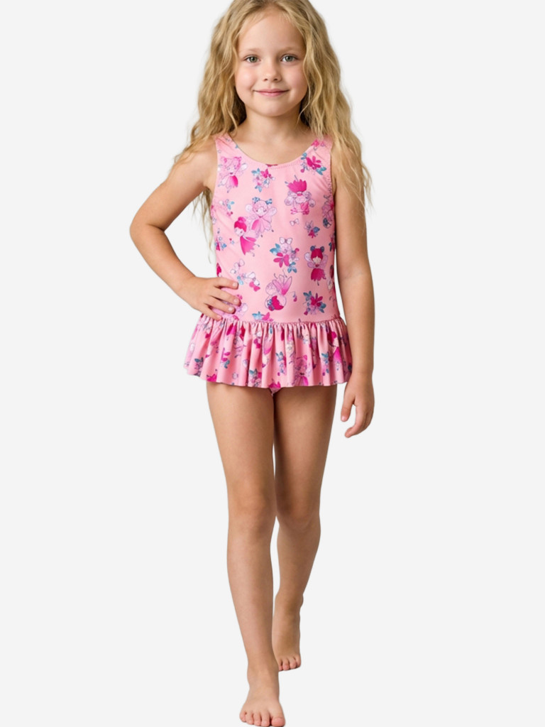 Купальник слитный для девочек PlayToday