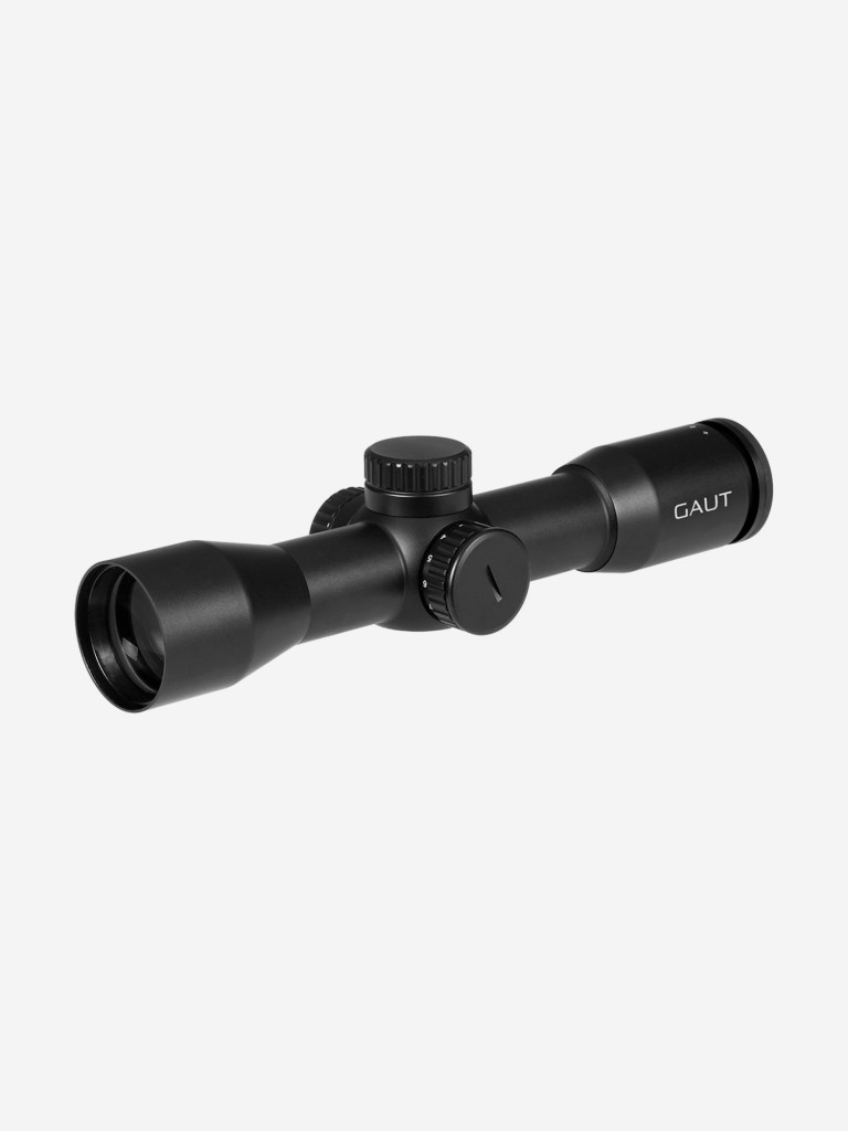 Прицел Gaut Amber 4x36, сетка 27 (Mil-Dot), подсветка красная, 30мм, поправки 1/2 МОА
