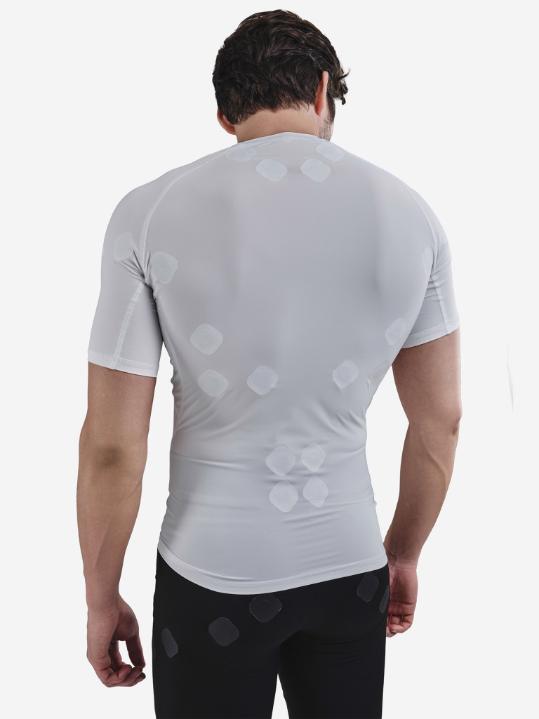 Компрессионная футболка-суппорт спины SportDots, мужская,TSH-WT