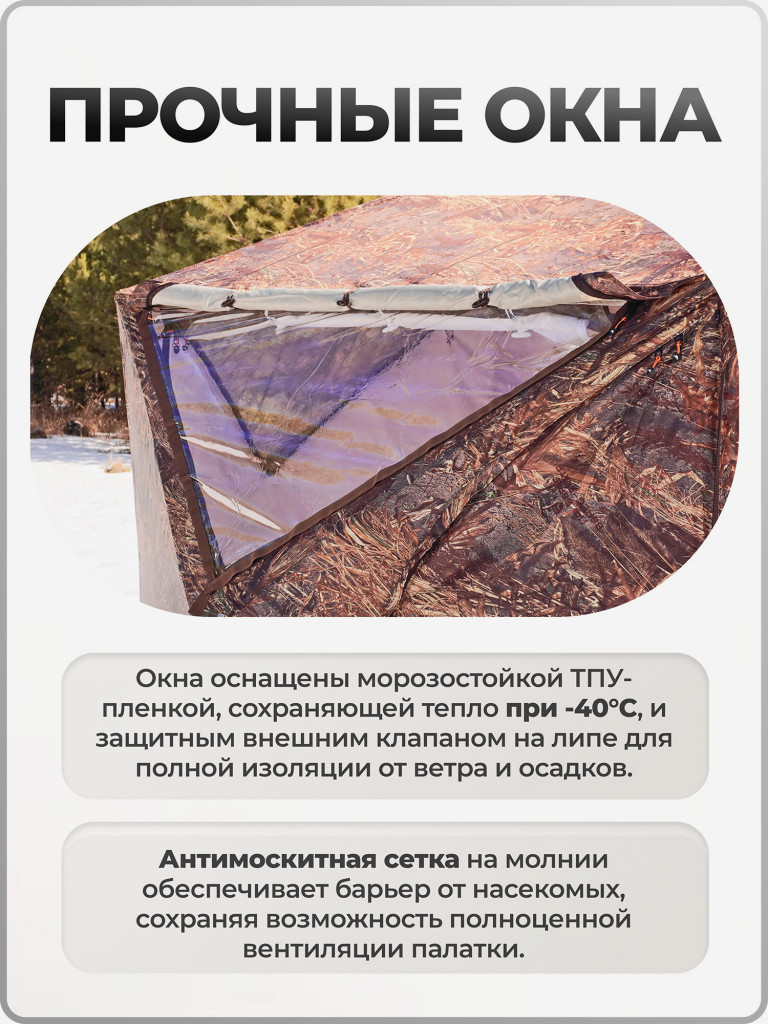 Палатка Пентагон Берег всесезонная зимняя палатка для рыбалки туристическая кемпинговая