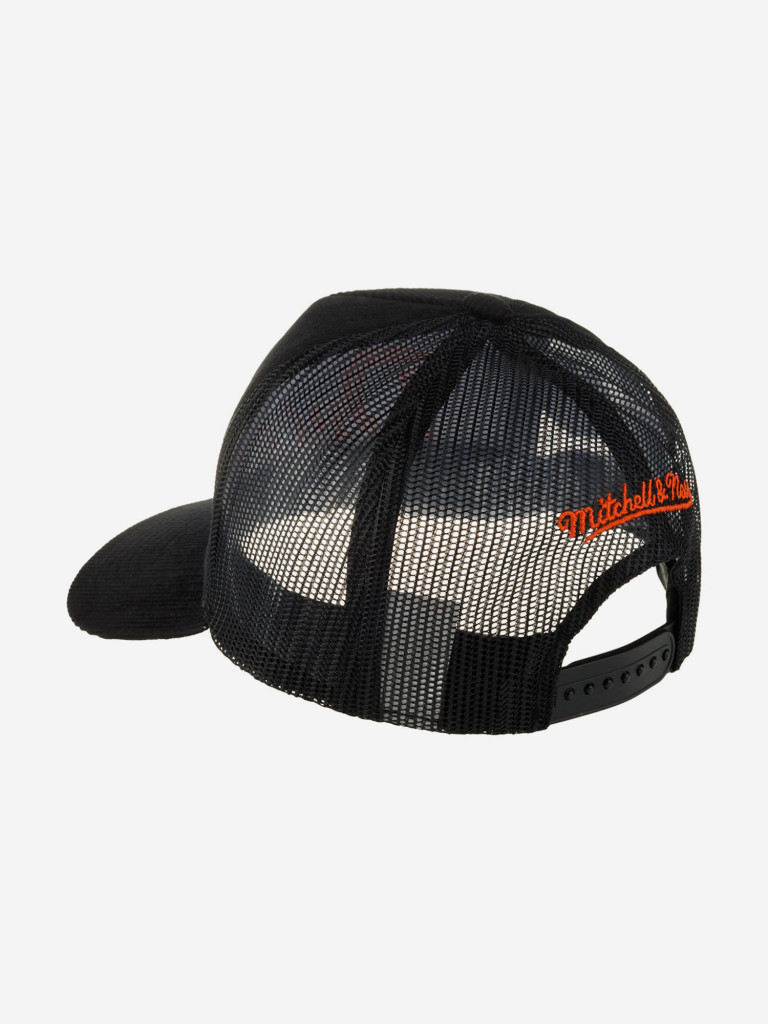 Бейсболка с сеточкой MITCHELL NESS HHSS6005-ADUYYPPPBLCK Anaheim Ducks NHL (черный)