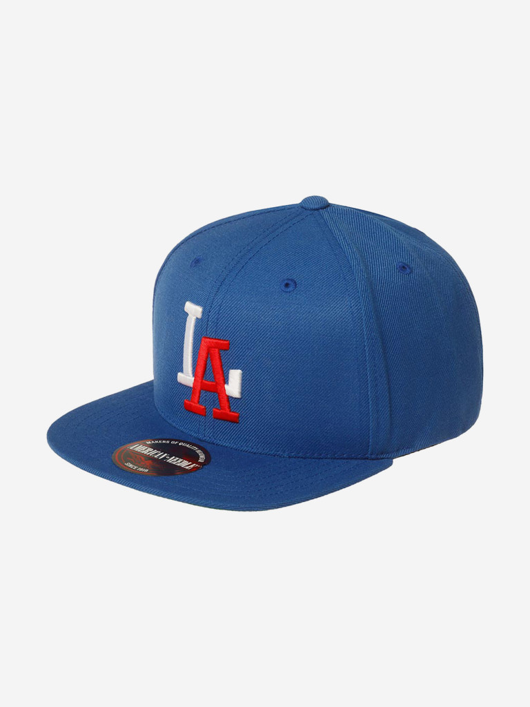 Бейсболка с прямым козырьком AMERICAN NEEDLE 400A1V-LOS Los Angeles Angels 400 Series MILB (синий)