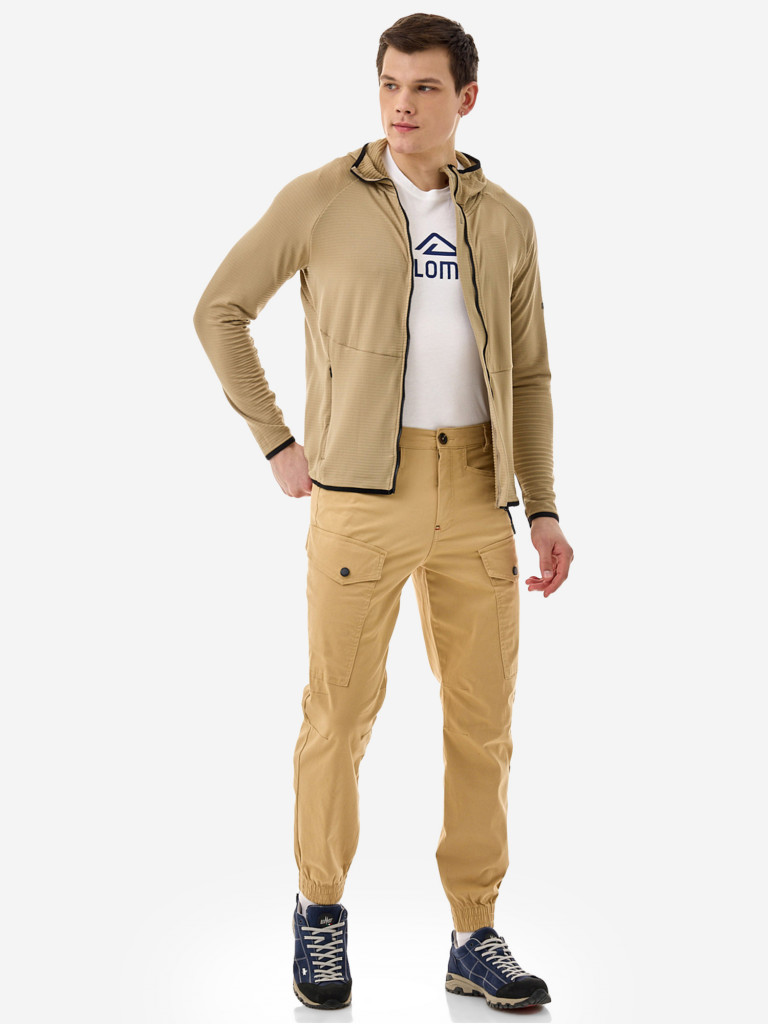 Толстовка Dolomite Pelmo Zip Tech Gallo Brown