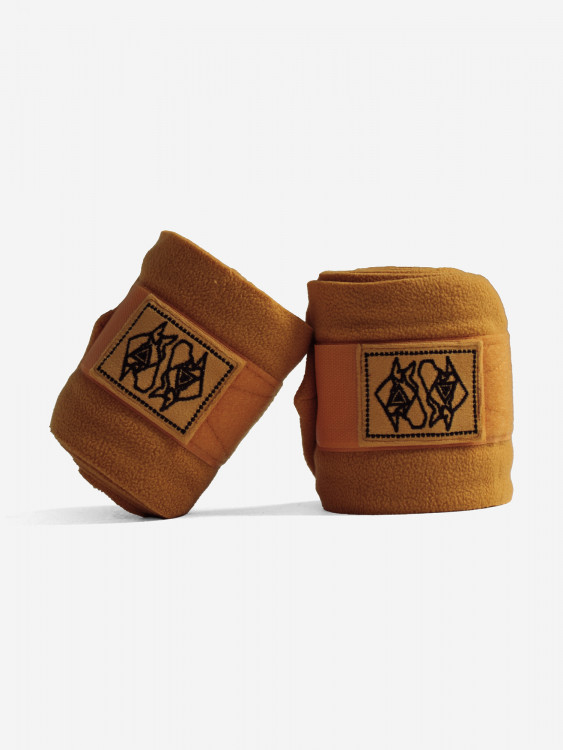 Бинты для конного спорта ALIBI EQUESTRIAN DUO Мёд , 3.5м с липучками , стан-4шт