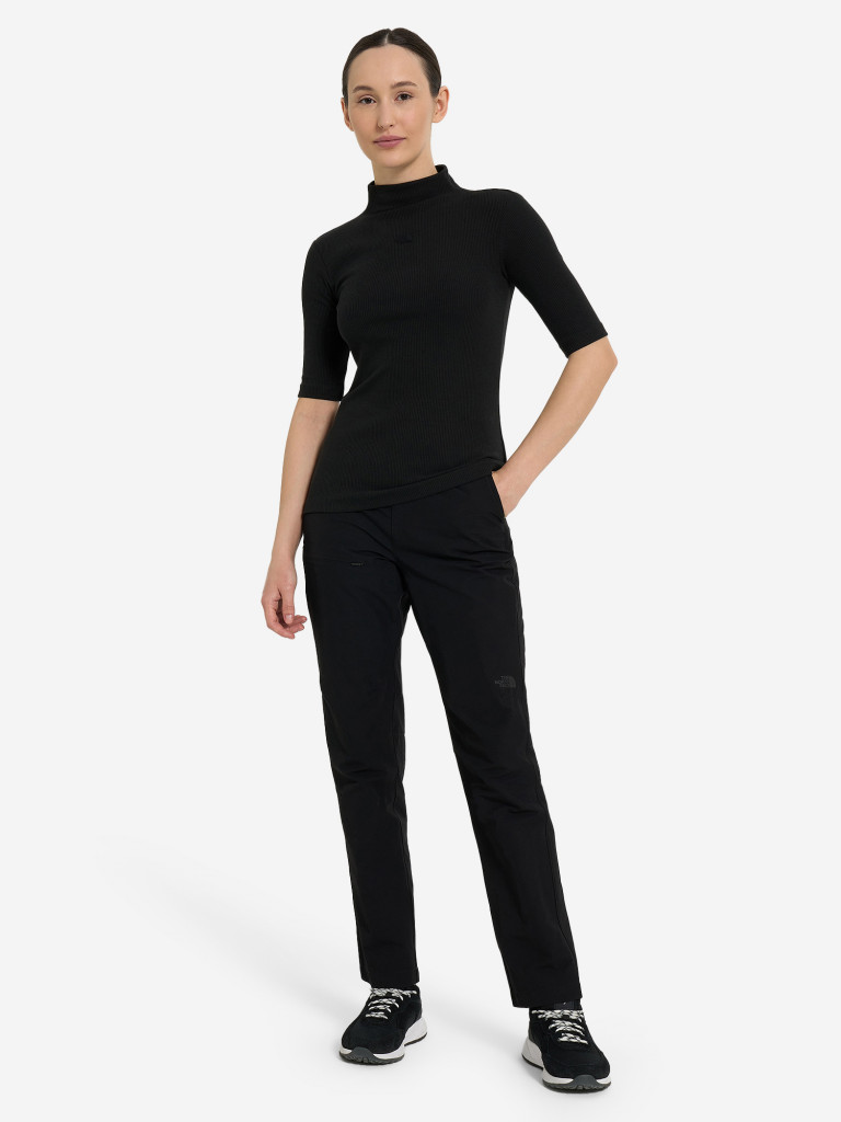 Футболка женская The North Face Mock Neck Slim