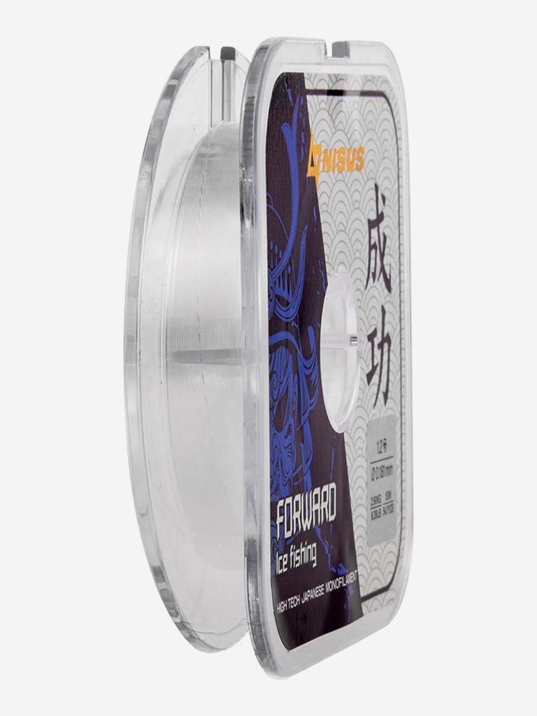 Леска для рыбалки Nisus FORWARD ICE FISHING Nylon 0,181мм, 50м, 2,9кг, прозрачный