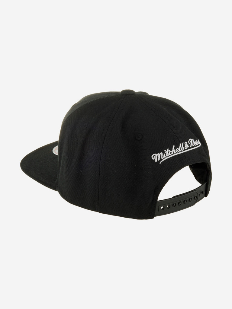 Бейсболка с прямым козырьком MITCHELL NESS HHSS6743-DRWYYPPPBLCK Detroit Red Wings NHL (черный)