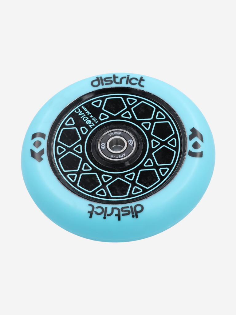 Колесо District Zodiac 110 мм с подшипниками ABEC-9 для трюковых самокатов