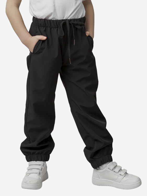 Брюки софтшелл для мальчика batik черный