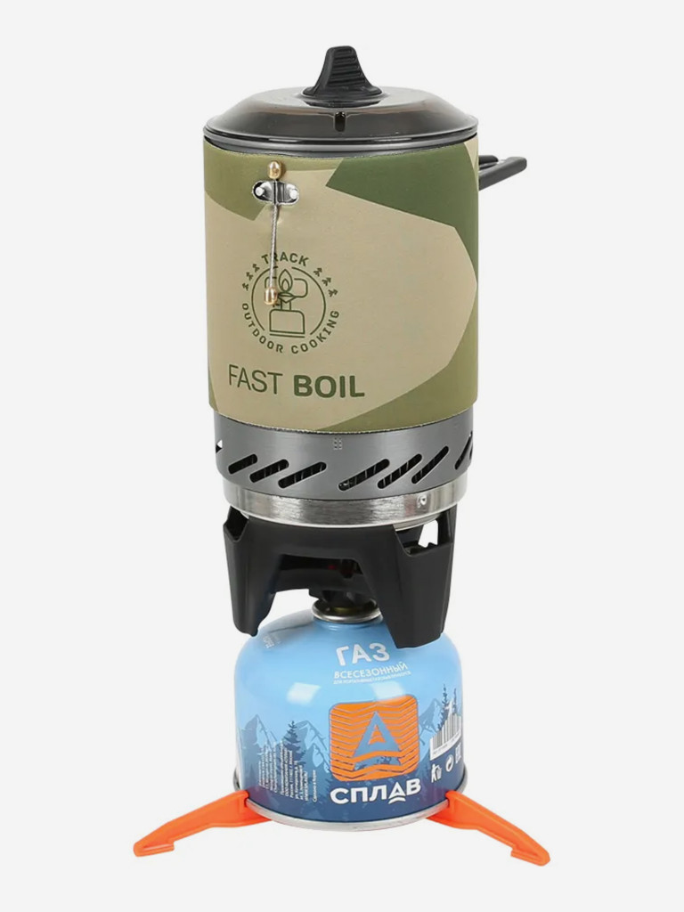Горелка с кастрюлей FastBoil Track (TACTICAL)