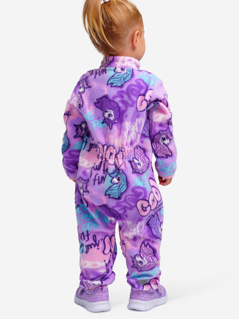 Комбинезон флисовый для девочек PlayToday