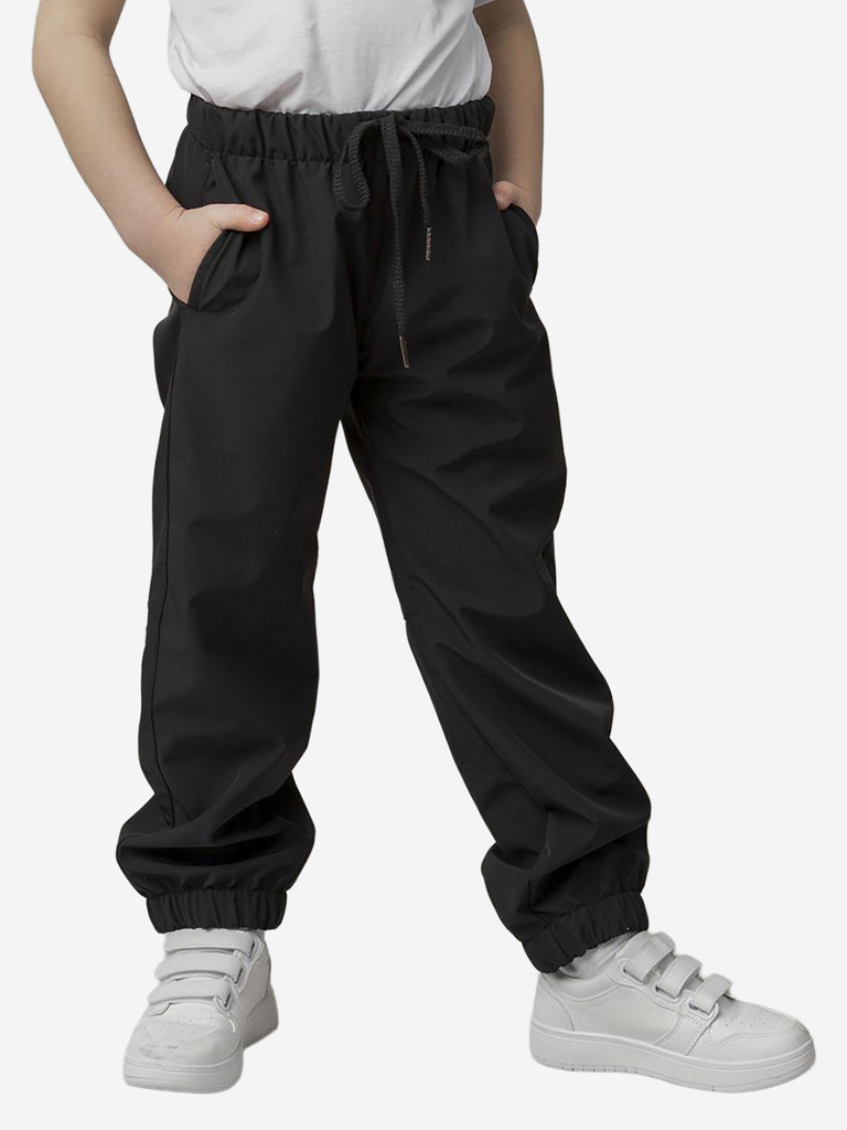 Брюки софтшелл для мальчика batik черный