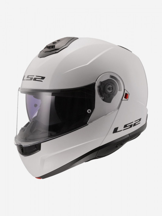 Мотошлем LS2 FF908 STROBE II Solid (белый глянцевый, gloss white)