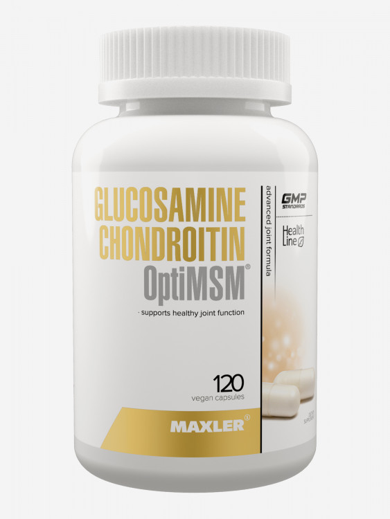 Глюкозамин Хондроитин МСМ Опти Maxler для суставов и связок, 120 капсул