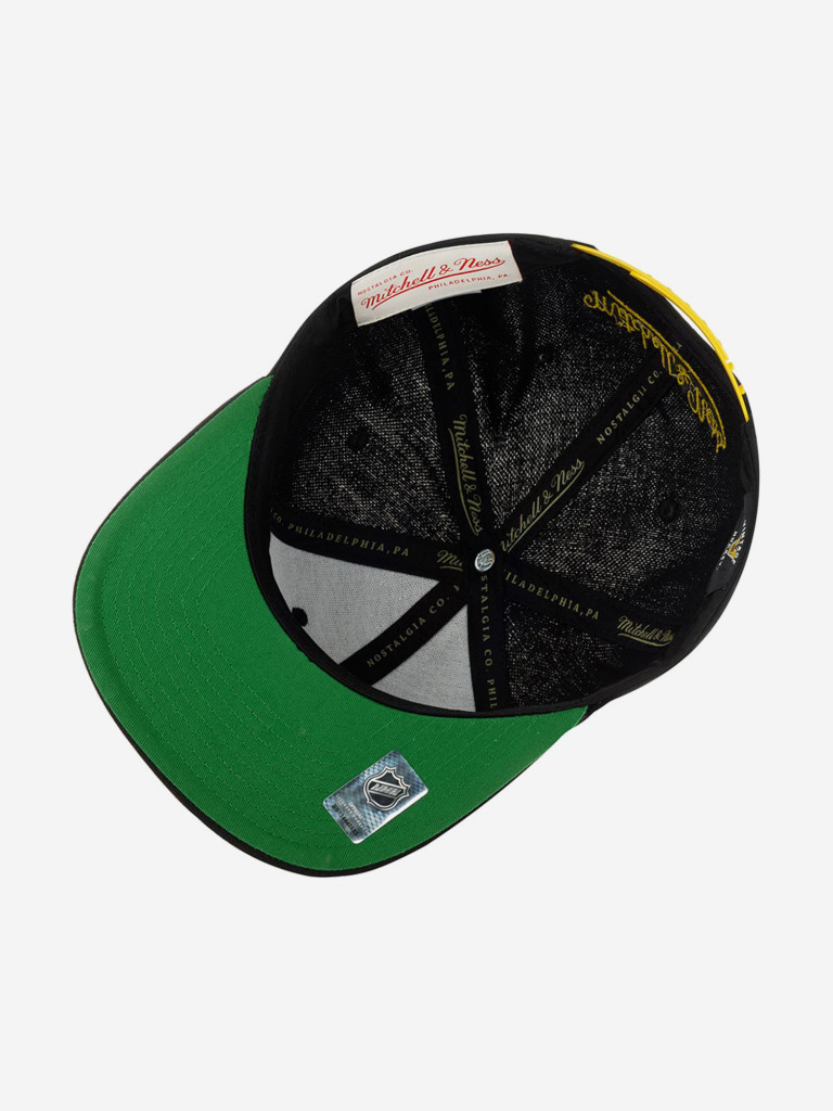 Бейсболка с прямым козырьком MITCHELL NESS 6HSSLD21213-PPEBLCK Pittsburgh Penguins NHL (черный)