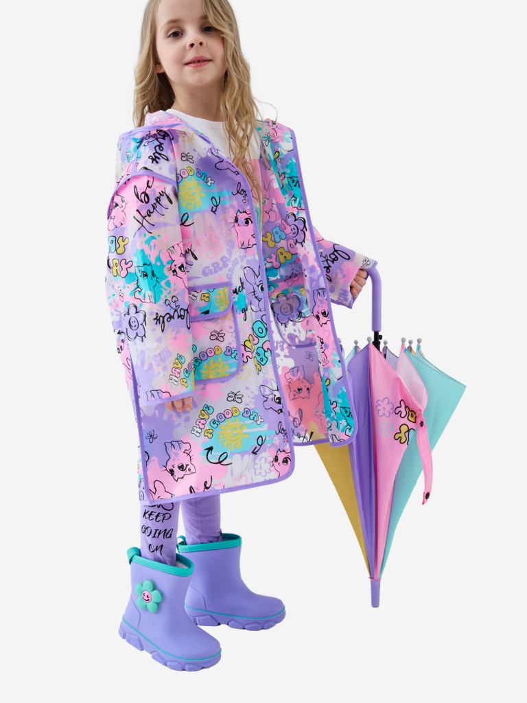 Дождевик для девочки PlayToday