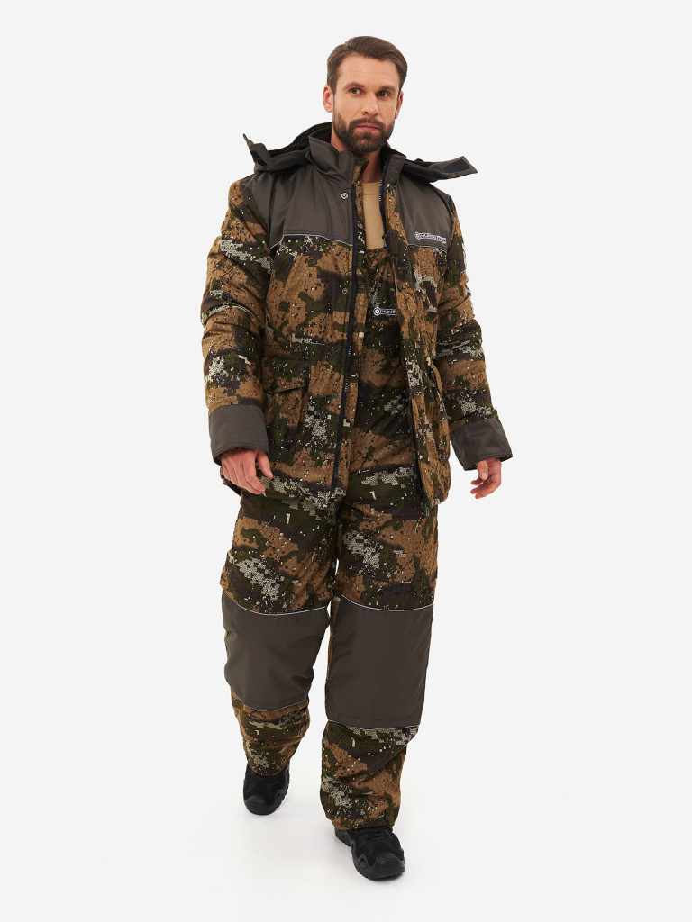 Костюм мужской Huntsman Альтаир зимний на флисе, ткань Alova