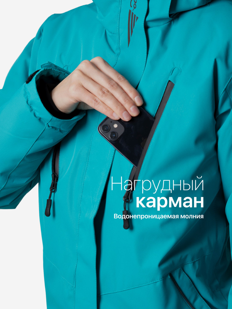 Куртка горнолыжная женская Saimaa