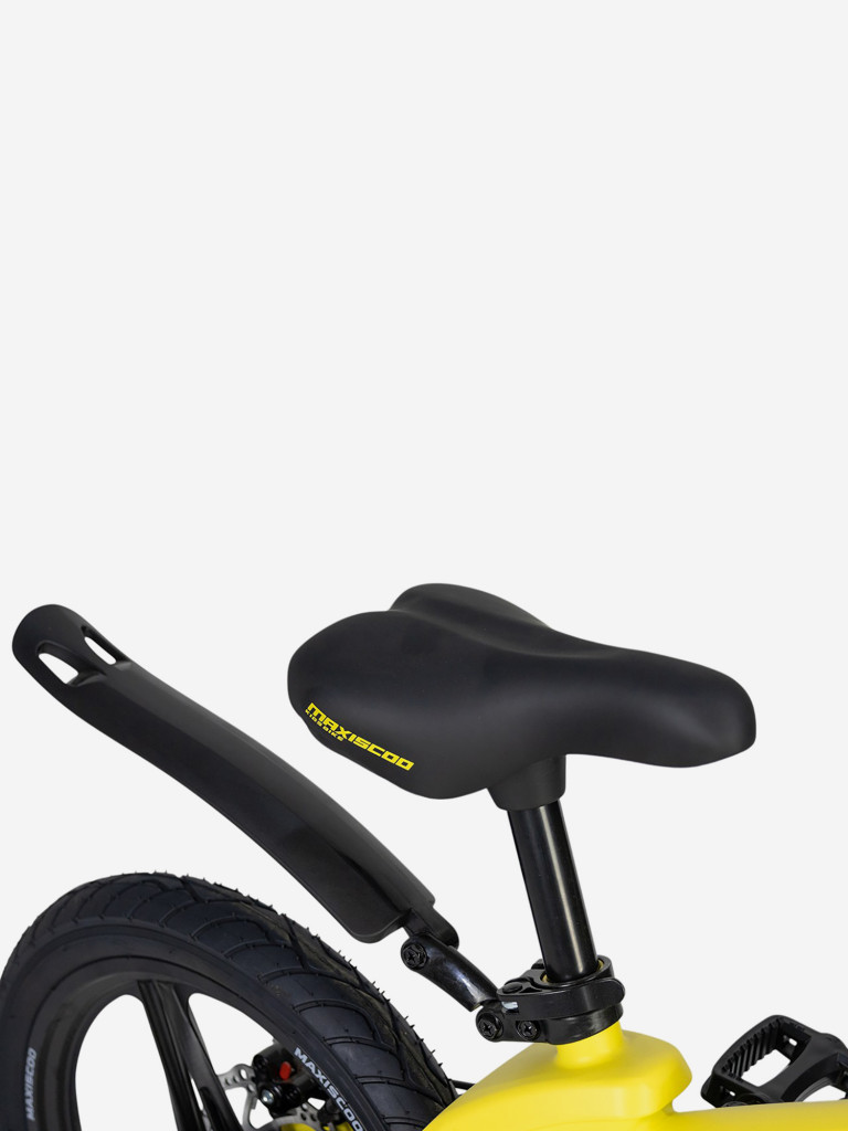 Велосипед детский Maxiscoo COSMIC Deluxe 16'', желтый матовый, 2025