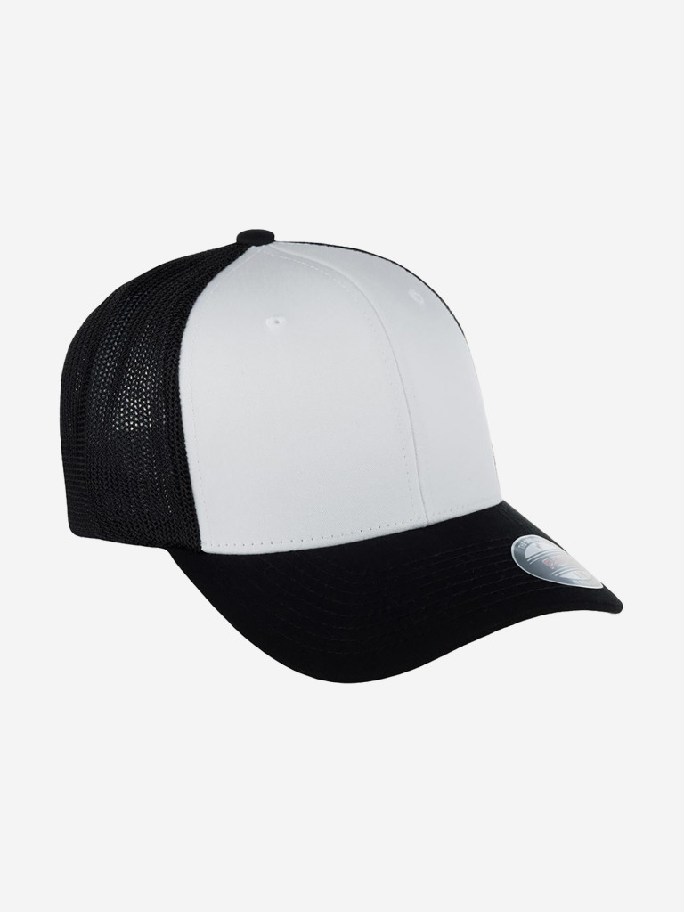Бейсболка с сеточкой FLEXFIT 6511CF (черный)