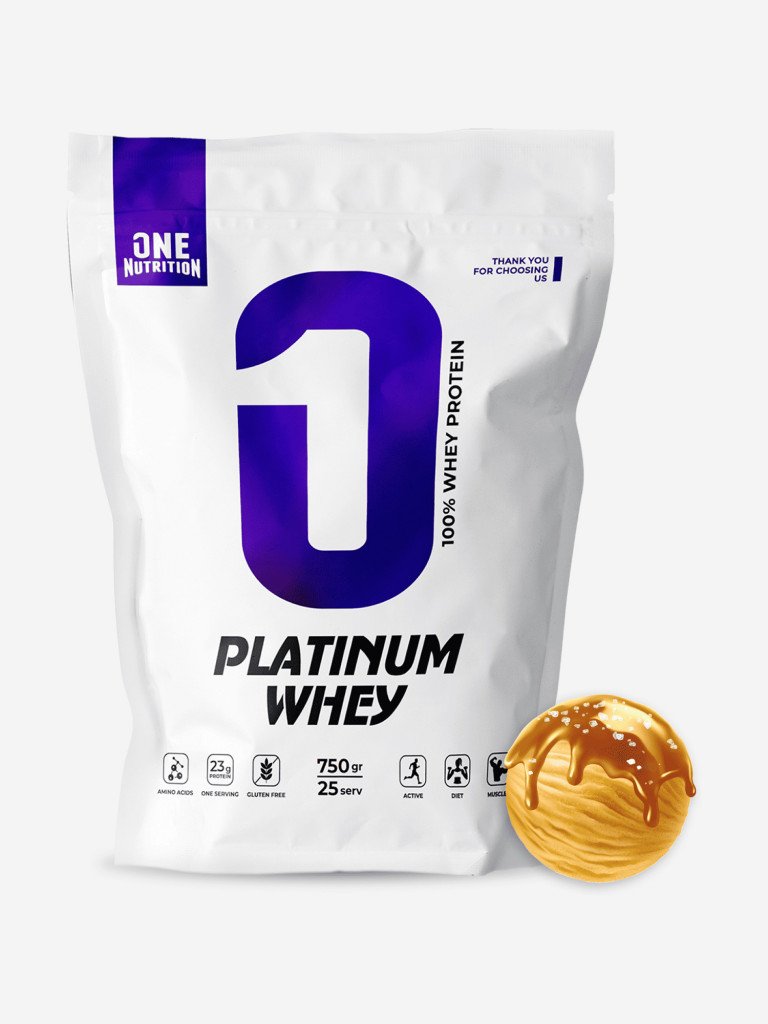 Сывороточный протеин, One Nutrition, 750 г, соленая карамель